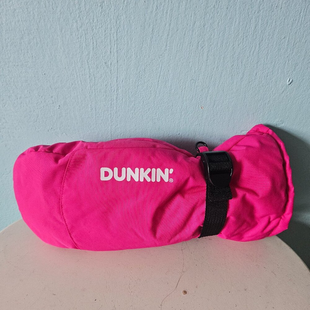 Dunkin Donuts pink limited edition left hand iced coffee glove exclusive